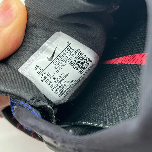 Nike Pegasus Trail 3 GTX Core-Tex Black Flash Crimson DC8794-002 Hiking Shoe 8.5 - Picture 10 of 10